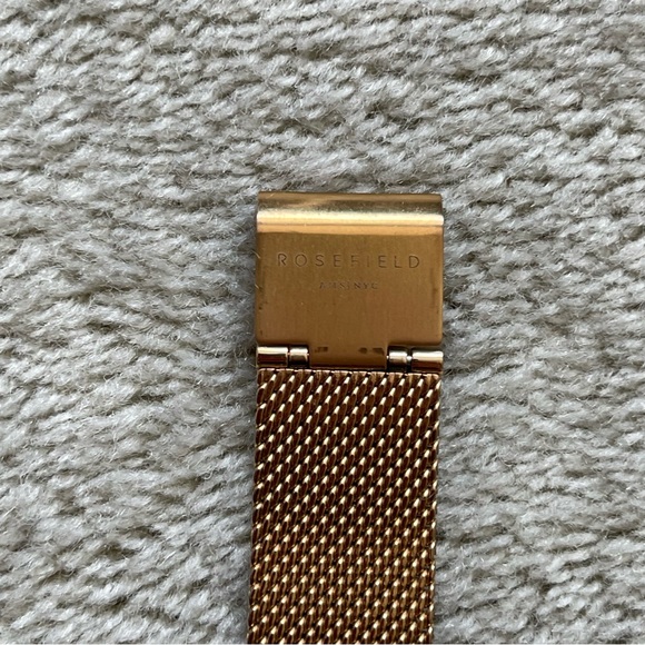 Rosefield Tribeca Rose Gold Mesh watch 33mm - Picture 7 of 10